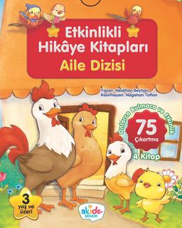 Etkinlikli Hikaye Kitapları  Aile Dizisi (4 Kitap)