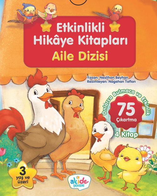 Etkinlikli Hikaye Kitapları  Aile Dizisi (4 Kitap)