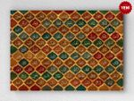 Full Frame pratiCanvas Tablo - Esmaü'l-hüsna - Yatay Vitray Desen (FF-PCŞ343)