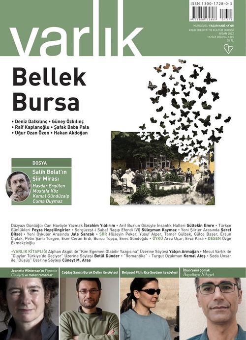 Varlık Edebiyat ve Kültür Dergisi Sayı: 1375 Nisan 2022