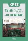 KPSS Tarih Tamamı &Ccedil;&ouml;z&uuml;ml&uuml; 40 Deneme