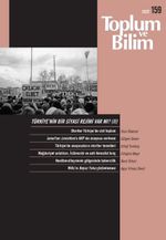 Toplum ve Bilim Sayı:159