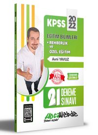 2022 KPSS Eğitim Bilimleri Rehberlik ve Özel Eğitim 21 Deneme Sınavı