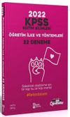 2022 KPSS Eğitim Bilimleri &Ouml;ğretim İlke ve Y&ouml;ntemleri 22 Deneme