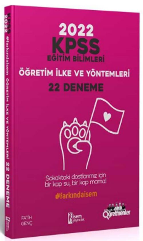2022 KPSS Eğitim Bilimleri Öğretim İlke ve Yöntemleri 22 Deneme