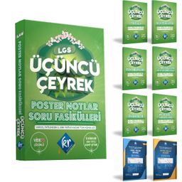 LGS Poster Notlar Üçüncü Çeyrek Soru Fasikülleri