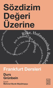 Sözdizim Değeri Üzerine & Frankfurt Dersleri