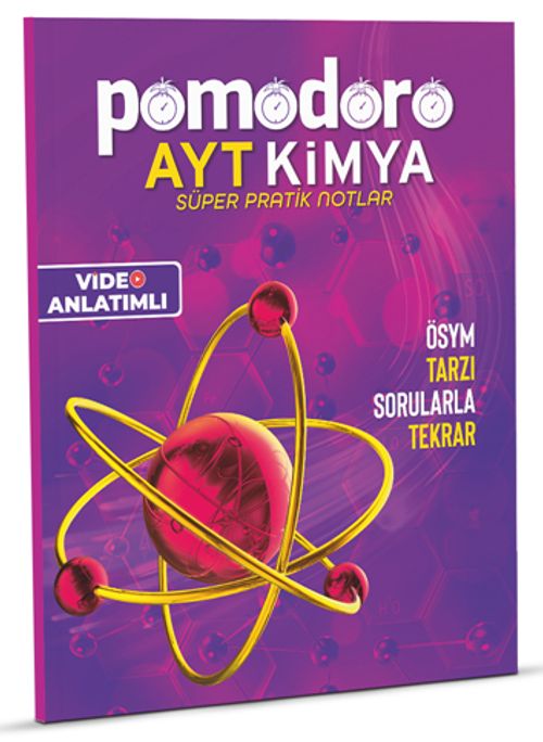 Pomodoro AYT Kimya Konu Soru Süper Pratik Notlar