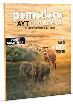 Pomodoro AYT Coğrafya Konu Soru Süper Pratik Notlar