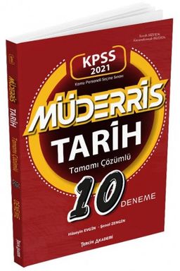 2021 KPSS Müderris Tamamı Çözümlü Tarih 10 Deneme