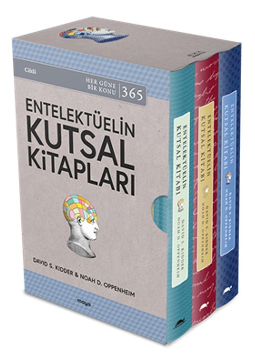 Maya Entelektüelin Kutsal Kitapları Seti (Ciltli) (3 Kitap Kutulu)