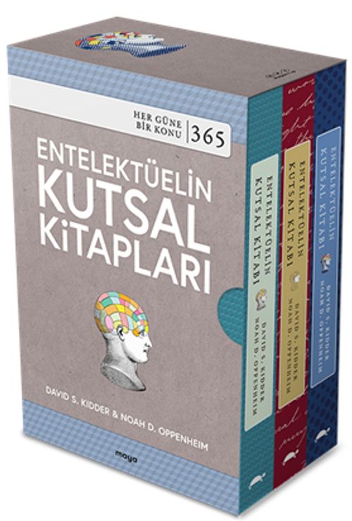 Maya Entelektüelin Kutsal Kitapları Seti (Karton Kapak) (3 Kitap Kutulu)