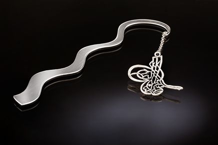 Askılı Tuğra (Gümüş Kaplama Ayraç)