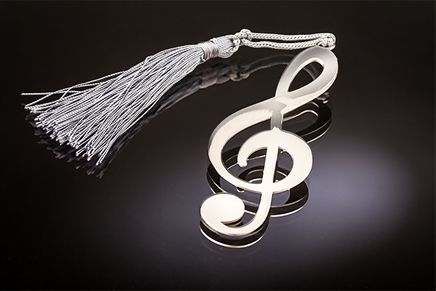 Sol Anahtarı (Gümüş Kaplama Ayraç)