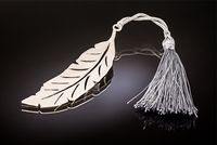 Yaprak (Gümüş Kaplama Ayraç)