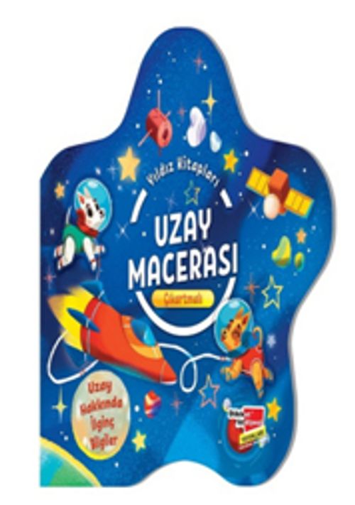 Çıkartmalı Yıldız Kitapları Serisi - Uzay Macerası