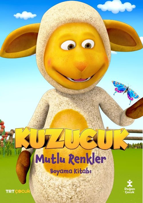 TRT Çocuk Kuzucuk Mutlu Renkler Boyama Kitabı