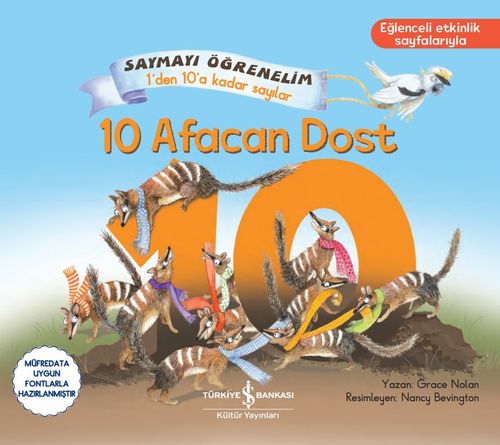 10 Afacan Dost / Saymayı Öğrenelim 1'den 10'a Kadar Sayılar
