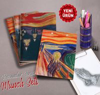 Akıl Defteri - Ressamlar Serisi Seti - Edvard Munch 