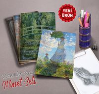 Akıl Defteri - Ressamlar Serisi Seti - Claude Monet 