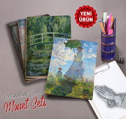 Akıl Defteri - Ressamlar Serisi Seti - Claude Monet 