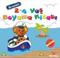 Örnekli 2-4 Yaş Boyama Kitabı