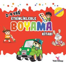 2-4 Yaş Etkinliklerle Boyama Kitabı 1