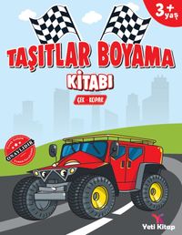 Taşıtlar Boyama Kitabı (3+ Yaş)