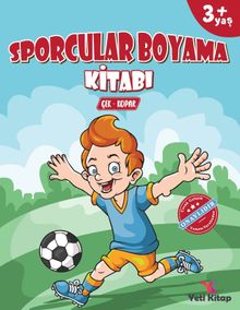 Sporcular Boyama Kitabı (3+ Yaş)