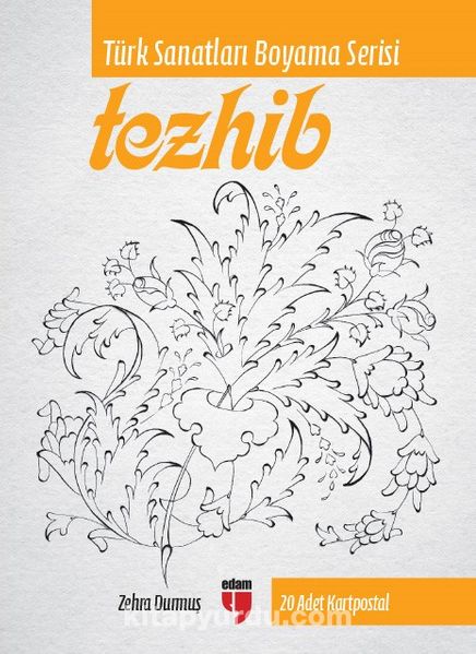 Tezhib - Türk Sanatları Boyama Serisi (20 Adet Kartpostal)