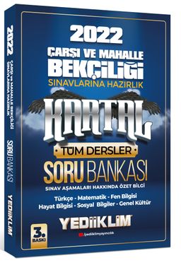 2022 Çarşı ve Mahalle Bekçiliği Sınavlarına Hazırlık Kartal Soru Bankası
