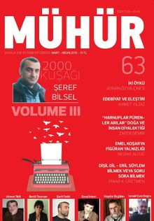 Mühür İki Aylık Şiir ve Edebiyat Dergisi Yıl:9 Sayı:63 Mart-Nisan 2016	