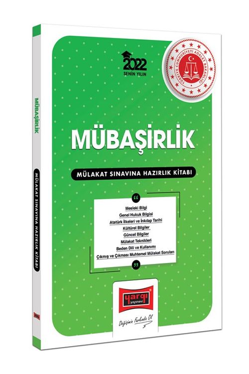2022 Mübaşirlik Mülakat Sınavına Hazırlık Kitabı