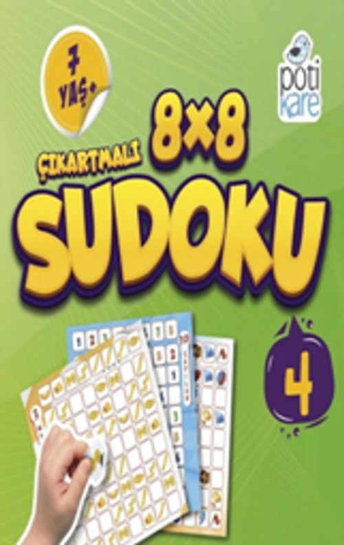8x8 Çıkartmalı Sudoku 4