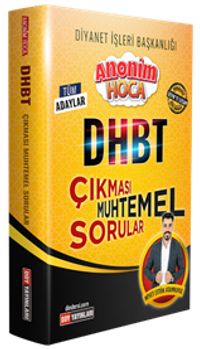 2022 DHBT Din Kültürü ve Ahlak Bilgisi Anonim Hoca İle Çıkması Muhtemel Sorular