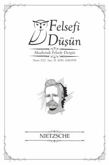 Felsefi Düşün Akademik Felsefe Dergisi Sayı:18 / Nietzsche