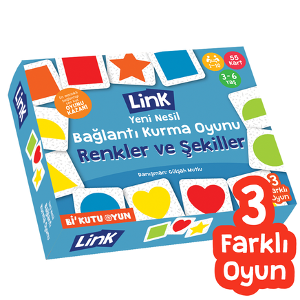 Link - Renkler Şekiller Bağlantı Kurma Oyun