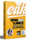 2022 KPSS T&uuml;rk&ccedil;e Tamamı &Ccedil;&ouml;z&uuml;ml&uuml; 22 Deneme
