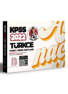 2022 KPSS Türkçe Video Ders Notları Benim
