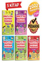 Okul Öncesi Dikkat ve Zeka Seti (5 Kitap)