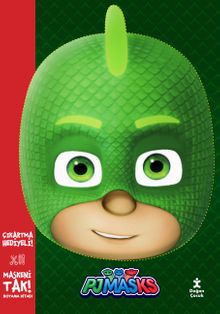 Maskeni Tak Pjmasks Kertenkele Çocuk Boyama Kitabı