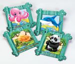 Full Frame Duvar Sanatları - Animal Frame Duvar Yapışkanlı 2 (MDF) (FF-DS306)
