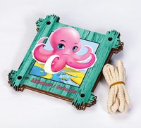 Full Frame Duvar Sanatları - Animal Frame İp Askılı 2 (Kontra) (FF-DS301)