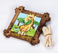 Full Frame Duvar Sanatları - Animal Frame İp Askılı 1 (Kontra) (FF-DS300)