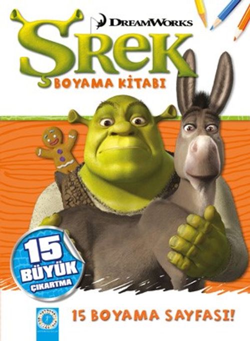 Şrek Boyama Kitabı