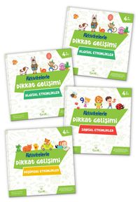 Aktivitelerle Dikkat Gelişimi Serisi (4 Kitap)