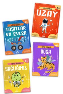 Eğitici Oyunlar Serisi (4 Kitap)