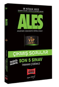 2022 ALES Son 5 Sınav Tamamı Çözümlü Fasikül Fasikül Çıkmış Sorular