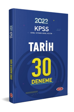 KPSS Tarih 30 Deneme Sınavı 