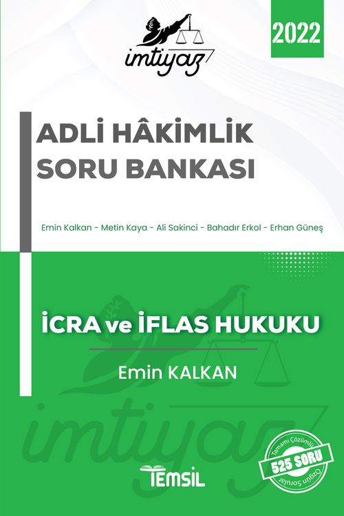 İmtiyaz Adli Hakimlik Çalışma Kitabı İcra ve İflas Hukuku 